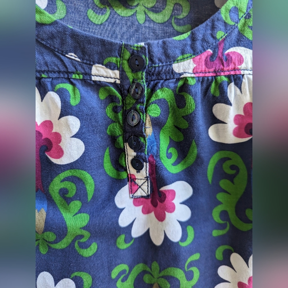 GAP Floral 3/4 Sleeve Dress Size Girl's M - Picture 5 of 7